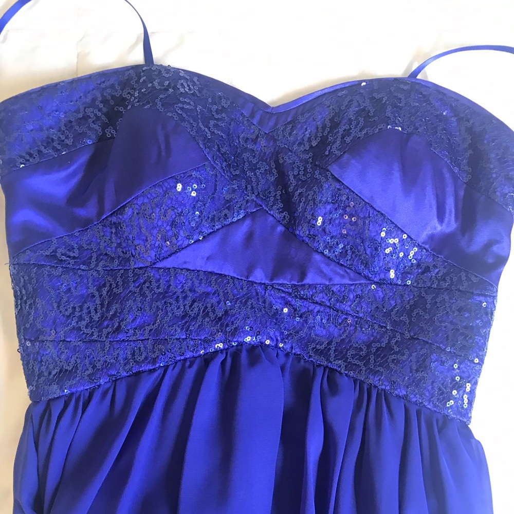 SALE!!! Adrianna Papell Elegant Size 5 High-Low Dress! - Picture 2 of 11